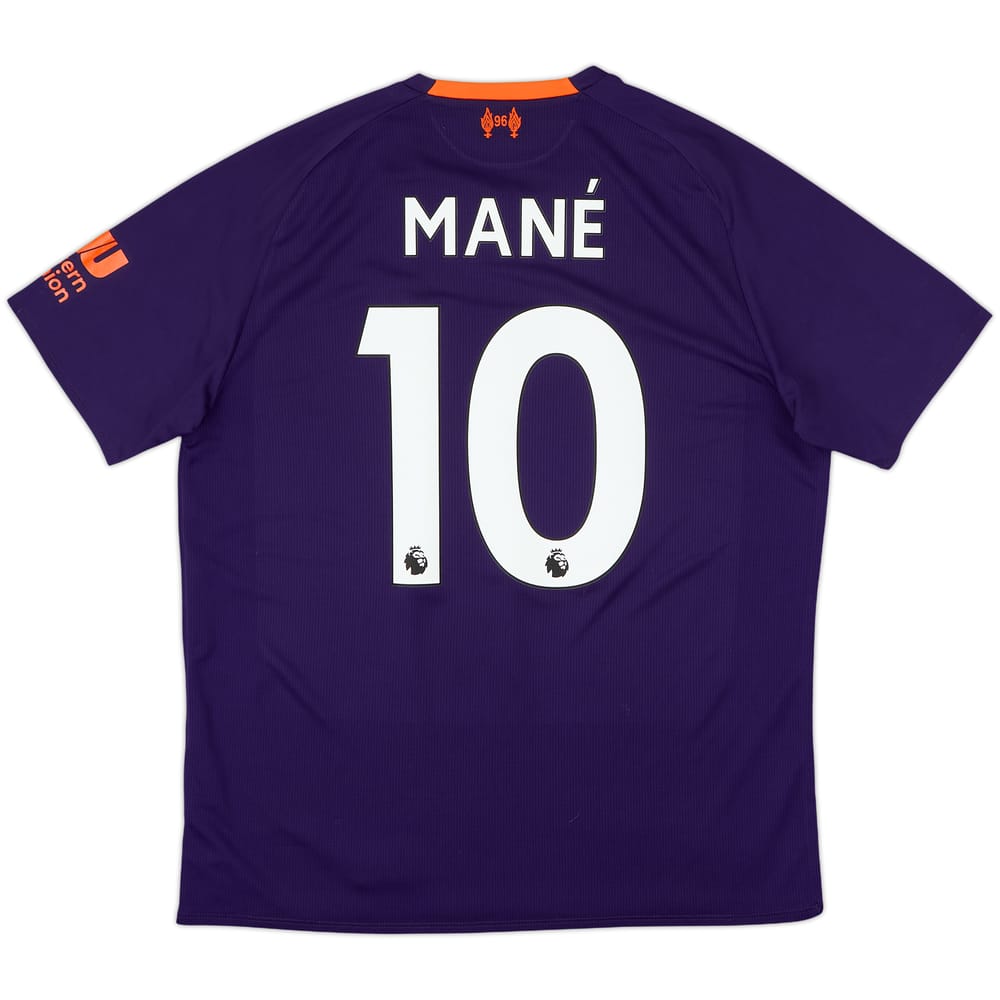 2018-19 Liverpool Away Shirt Mane #10 - 6/10 - (M)