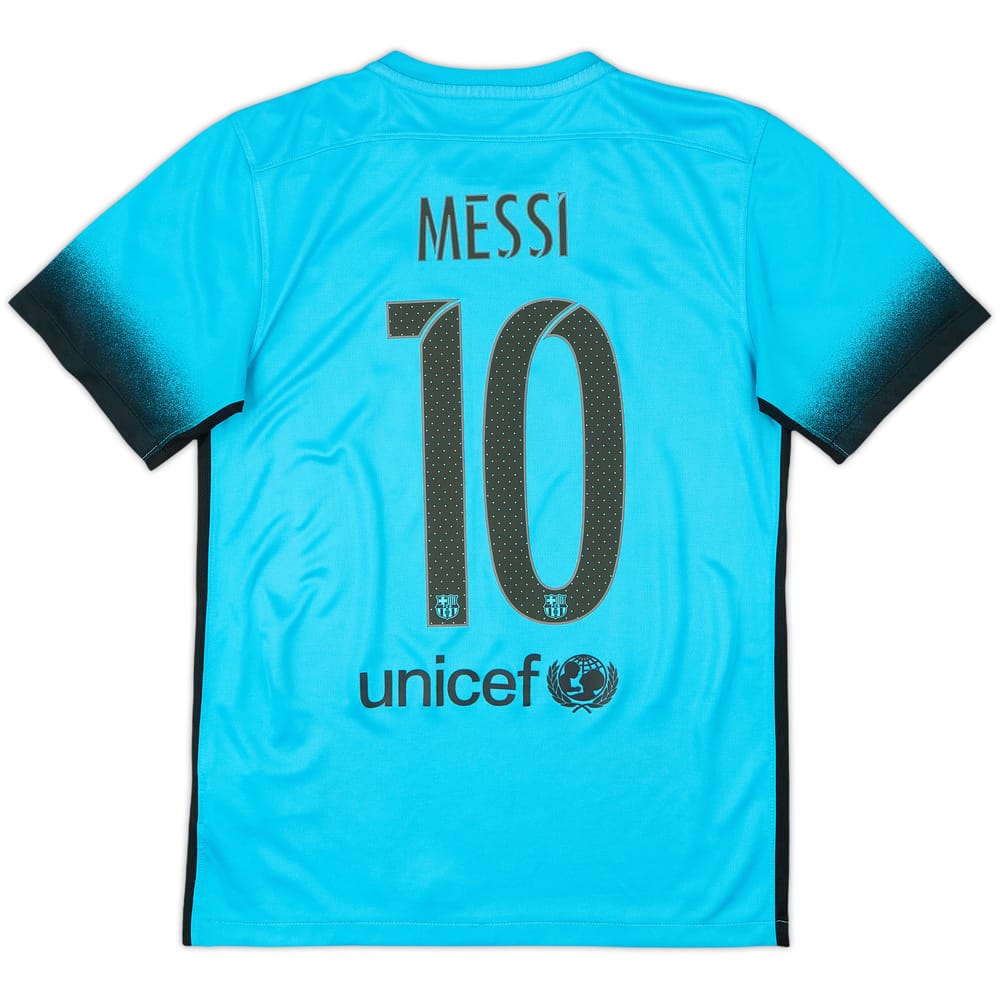 2015-16 Barcelona Third Shirt Messi #10 - 7/10 - (S)
