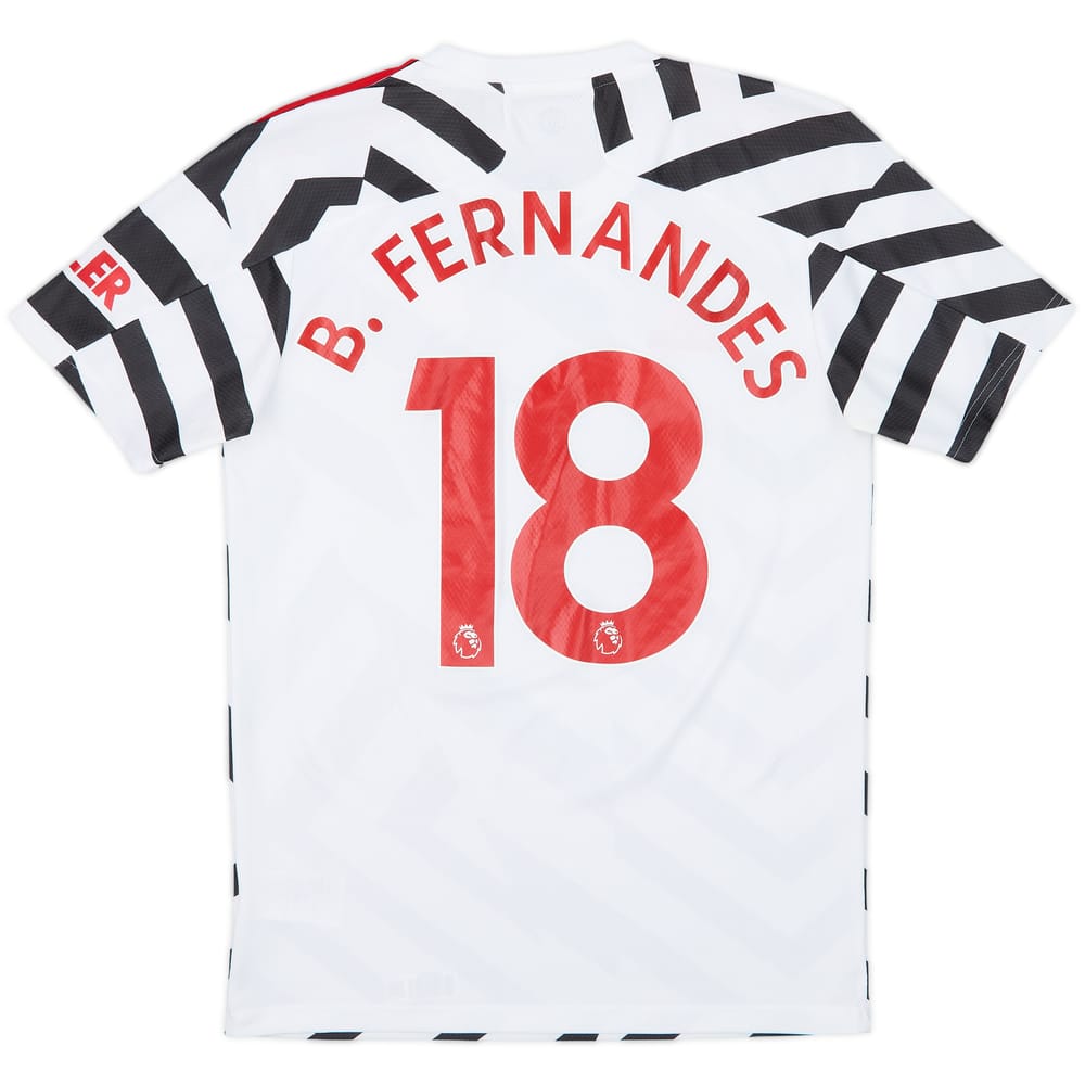 2020-21 Manchester United Third Shirt B.Fernandes #18 - 8/10 - (S)
