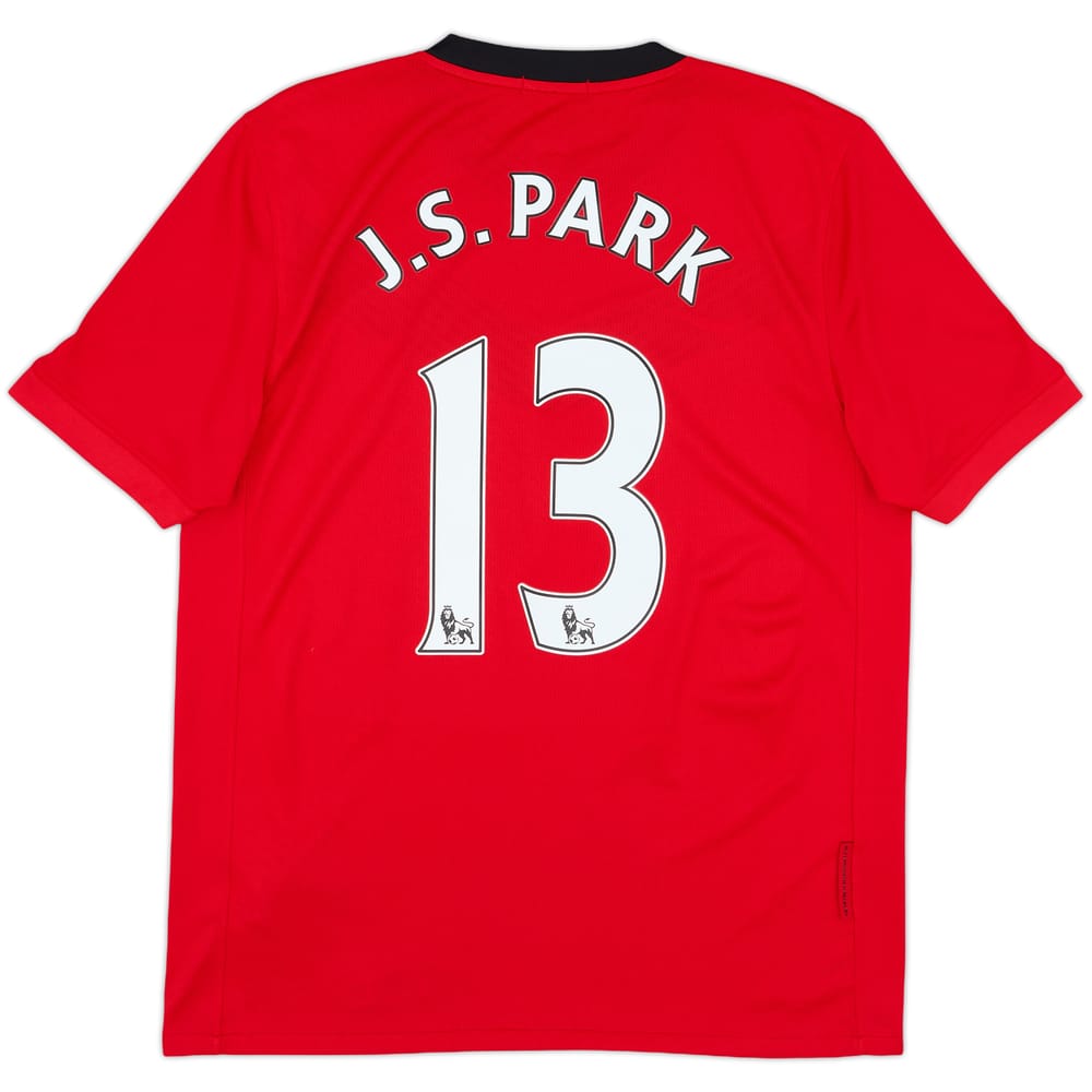 2009-10 Manchester United Home Shirt J.S.Park #13 - 8/10 - (M)