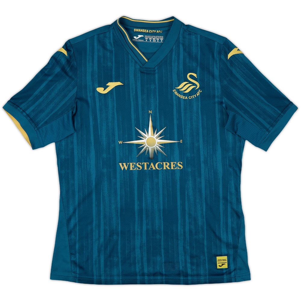 2023-24 Swansea City Away Shirt - 9/10 - (S)