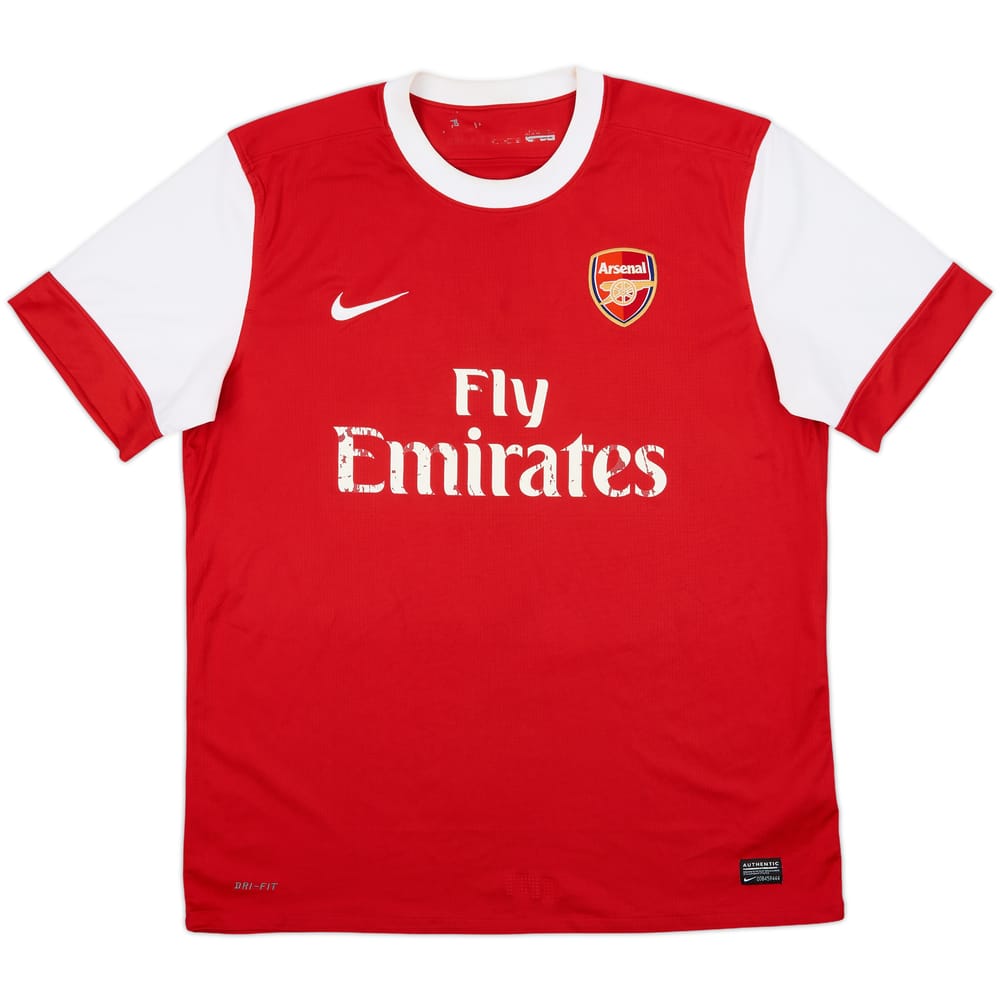 2010-11 Arsenal Home Shirt - 4/10 - (XL)
