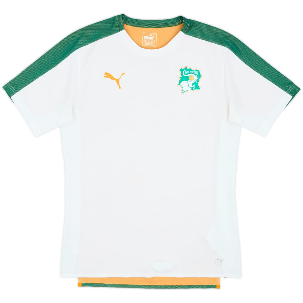2017-18 Ivory Coast Player Issue Puma Training Shirt - 9/10 - (M)