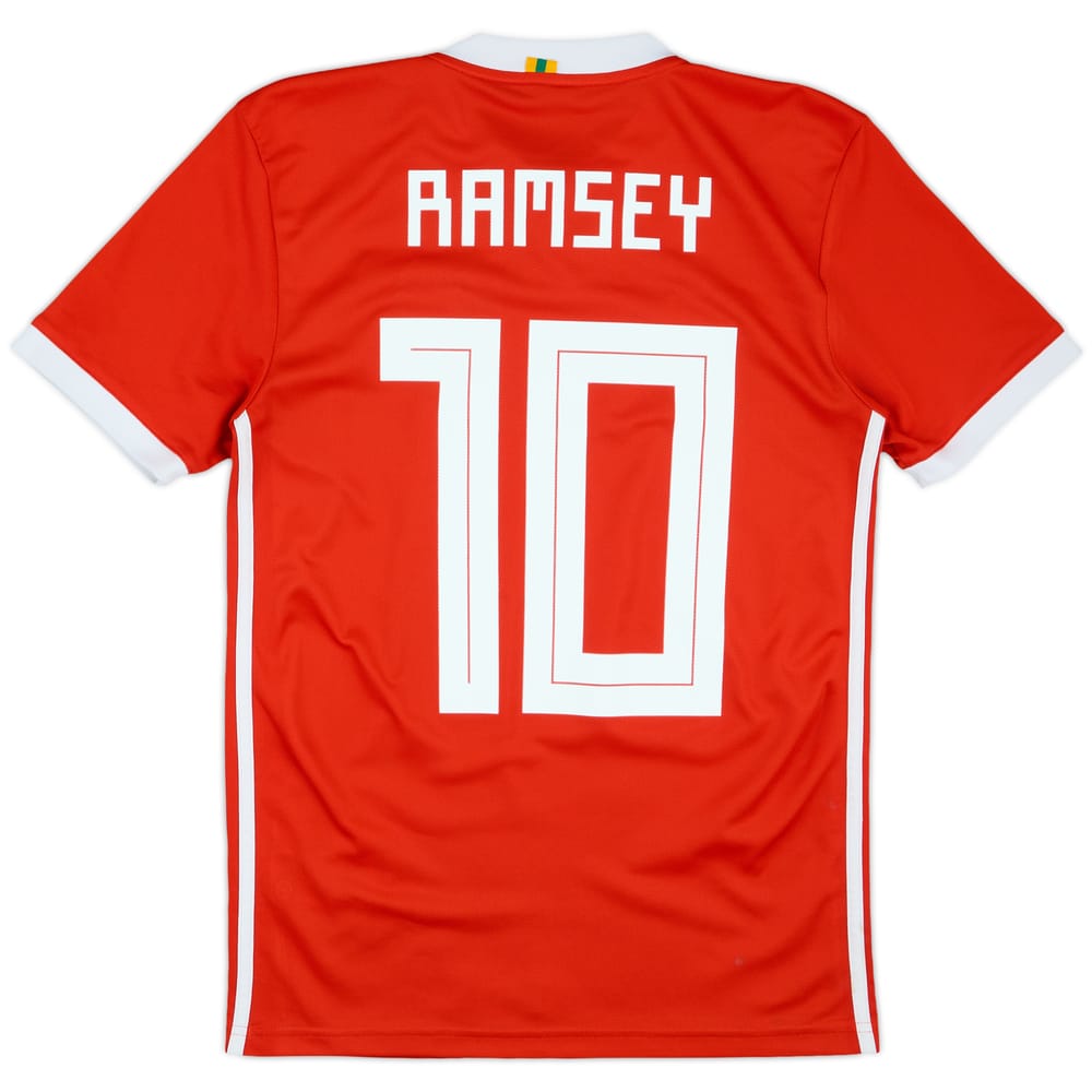 2018-19 Wales Home Shirt Ramsey #10 - 6/10 - (XS)
