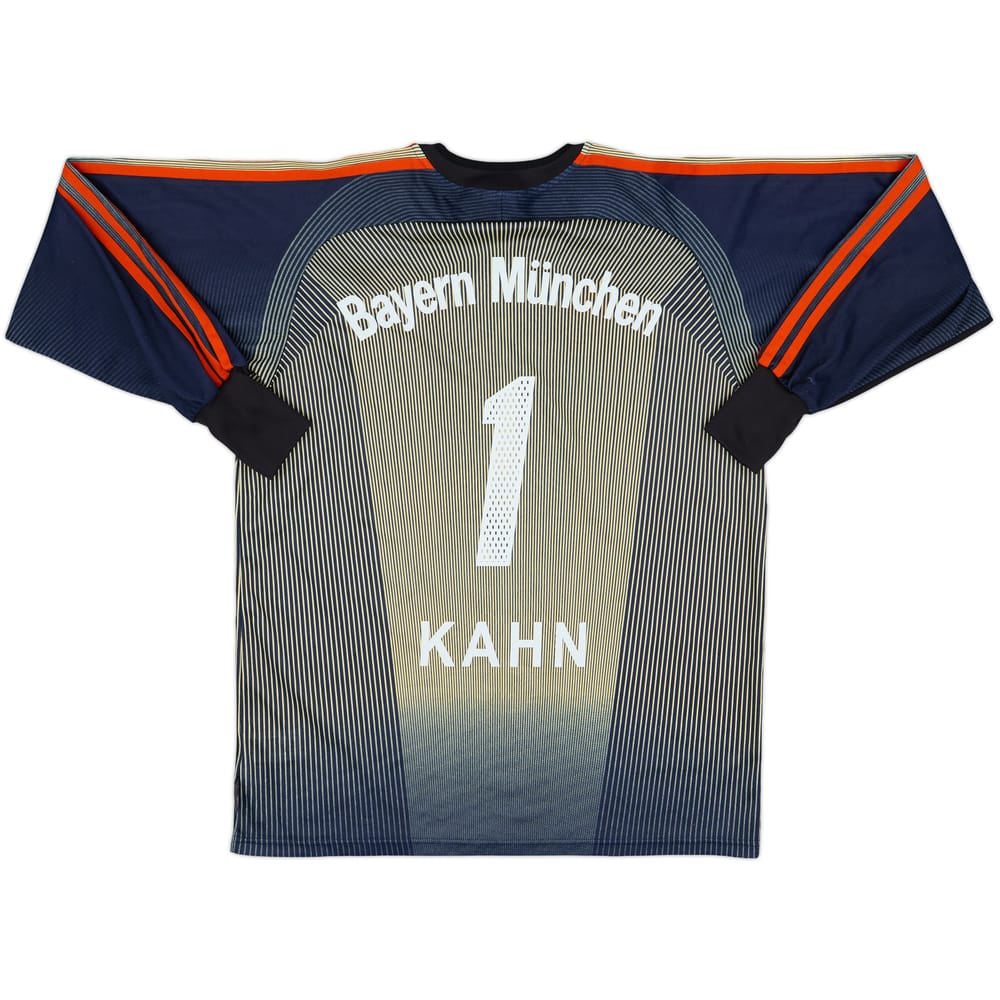 2003-04 Bayern Munich GK Shirt Kahn #1 - 7/10 - (S)