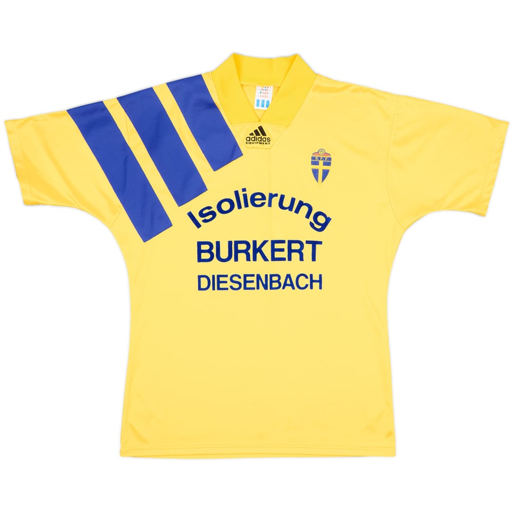 1992-94 Sweden Home Shirt #4 - 8/10 - (M)