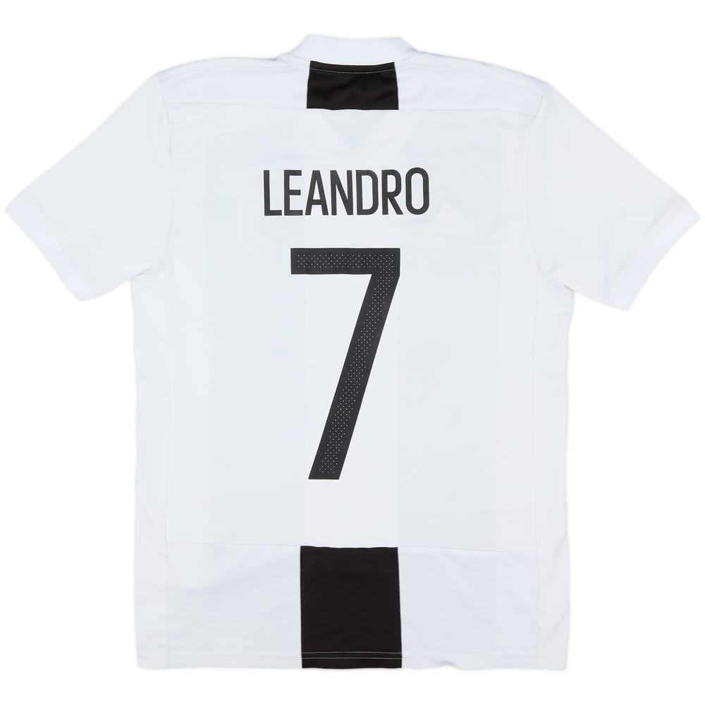 2018-19 Juventus Home Shirt Leandro #7 - 6/10 - (S)