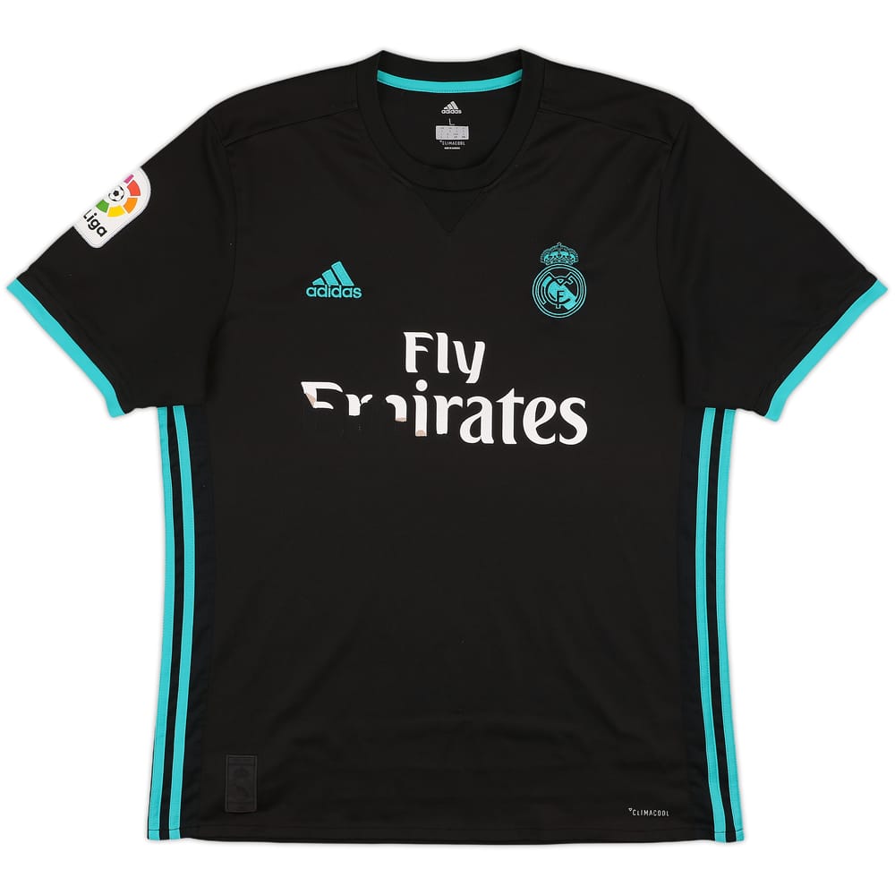 2017-18 Real Madrid Away Shirt - 4/10 - (L)