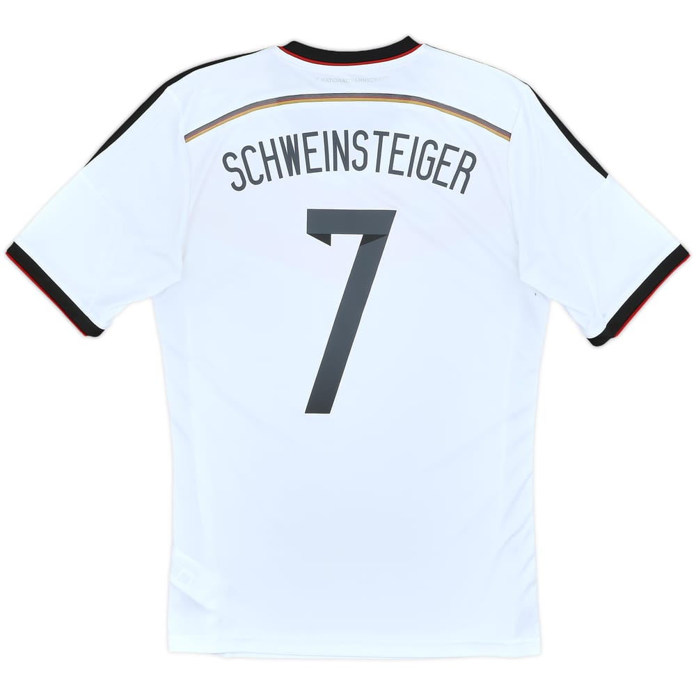 2014-15 Germany Home Shirt Schweinsteiger #7 - 8/10 - (M)