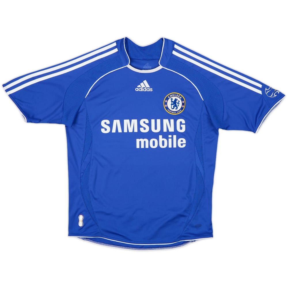 2006-08 Chelsea Home Shirt - 8/10 - (L.Boys)