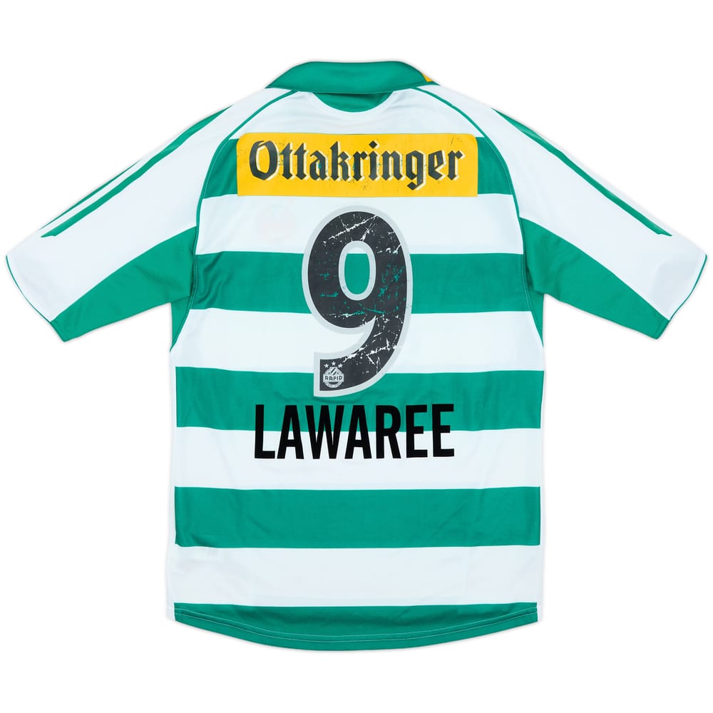2005-06 Rapid Vienna Home Shirt Lawaree #9 - 4/10 - (S)