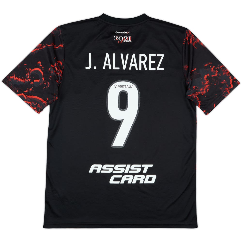 2021 River Plate Away Shirt J.Alvarez #9 - 8/10 - (XL.Boys)