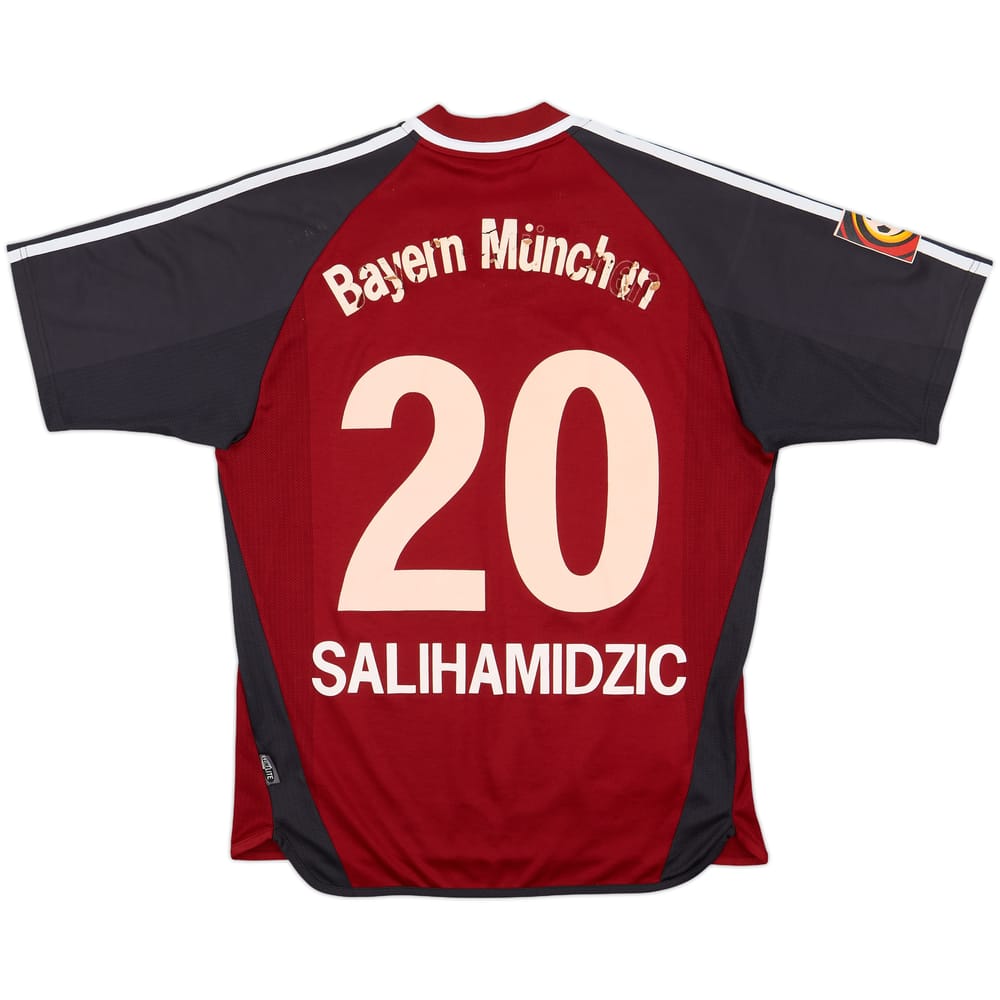 2002-03 Bayern Munich Home Shirt Salihamidzic #20 - 4/10 - (M)