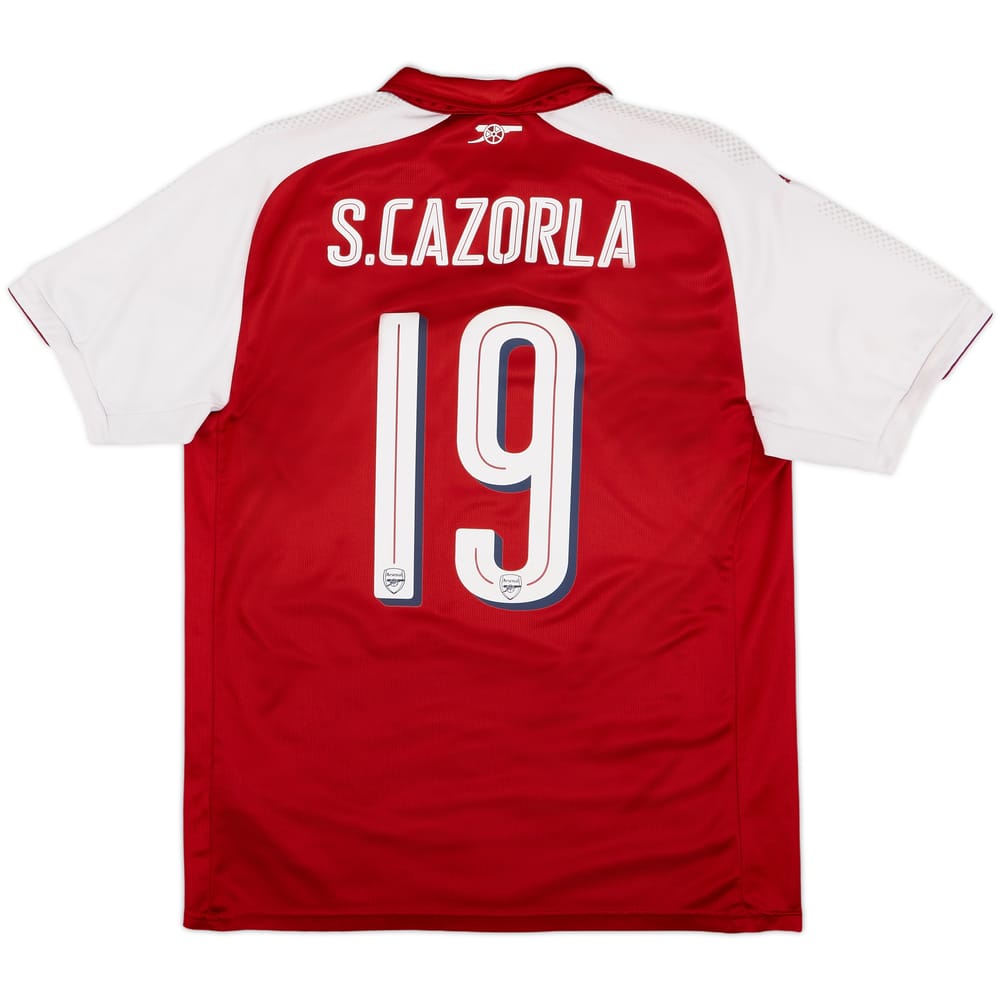 2017-18 Arsenal Home Shirt S.Cazorla #19 - 8/10 - (L)