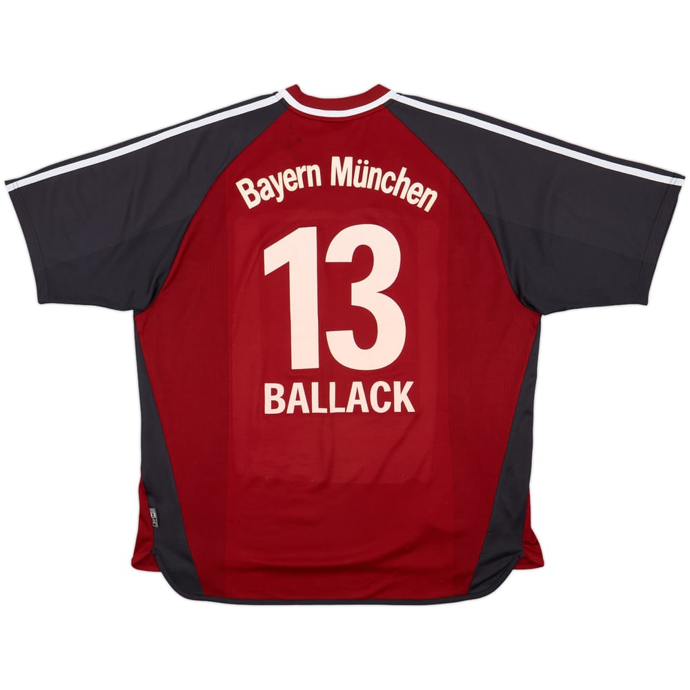 2002-03 Bayern Munich Home Shirt Ballack #13 - 8/10 - (XXL)