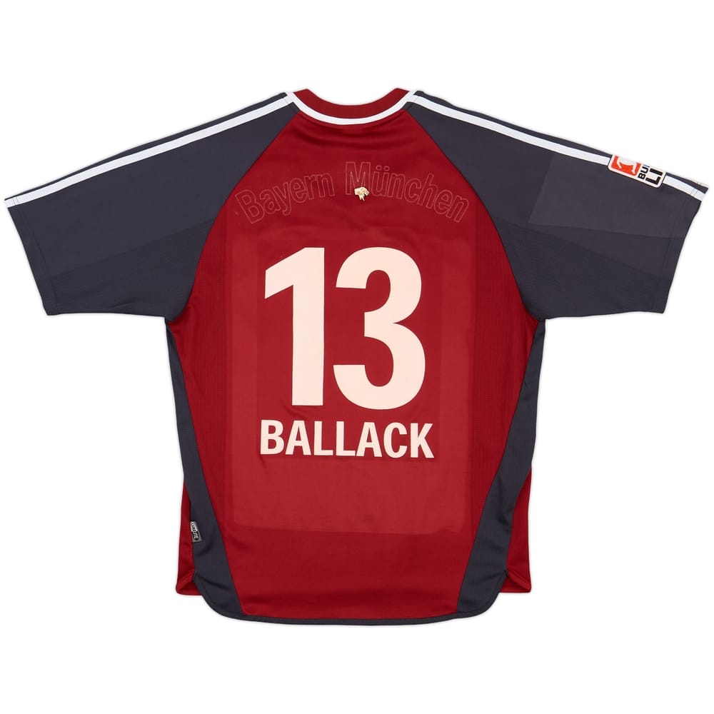 2002-03 Bayern Munich Home Shirt Ballack #13 - 4/10 - (M)