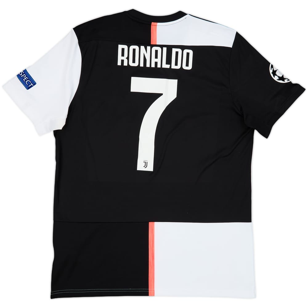 2019-20 Juventus Home Shirt Ronaldo #7 - 8/10 - (L)