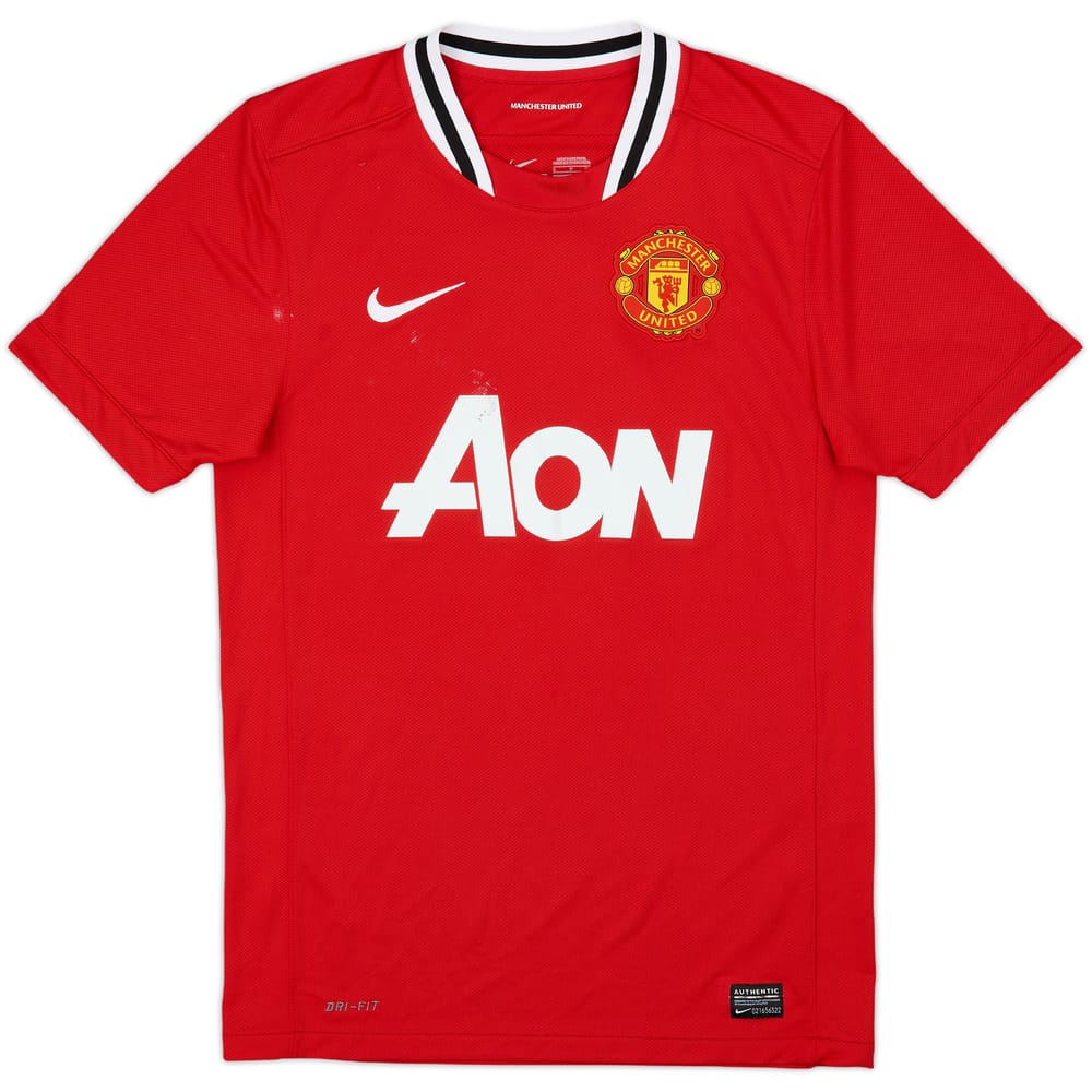 2011-12 Manchester United Home Shirt - 5/10 - (S)