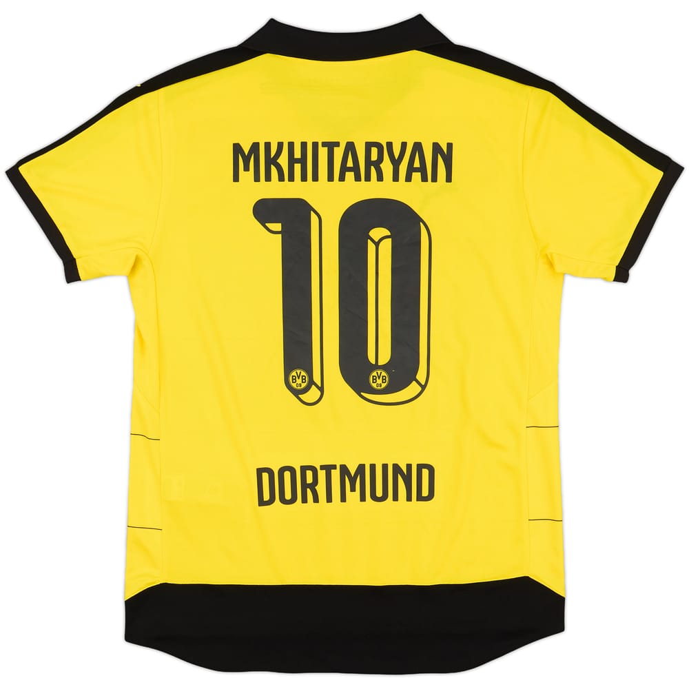 2015-16 Borussia Dortmund Home Shirt Mkhitaryan #10 - 9/10 - (L)
