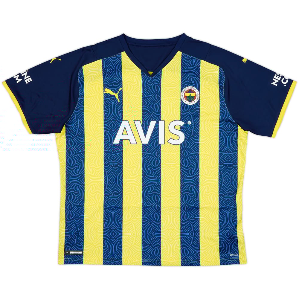 2021-22 Fenerbahce Home Shirt - 6/10 - (XL)