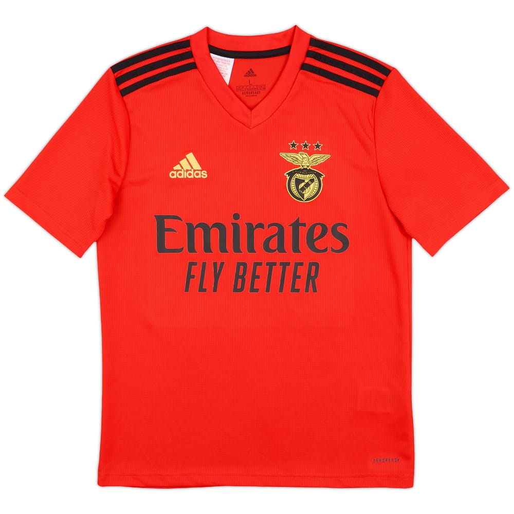 2020-21 Benfica Home Shirt - 9/10 - (L.Boys)