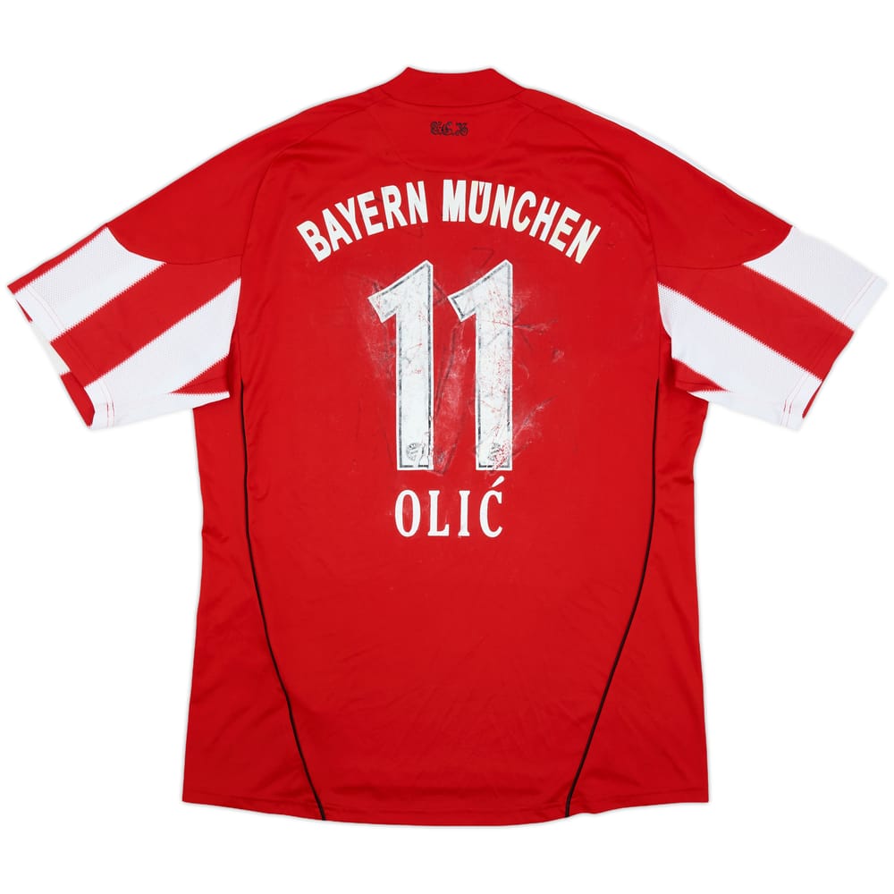 2010-11 Bayern Munich Home Shirt Olic #11 - 4/10 - (L)