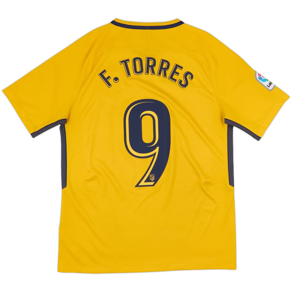 2017-18 Atletico Madrid Away Shirt F.Torres #9 - 6/10 - (M)