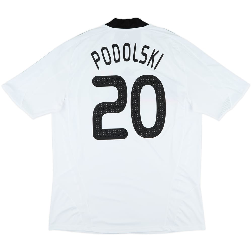 2008-09 Germany Home Shirt Podolski #20 - 8/10 - (XL)