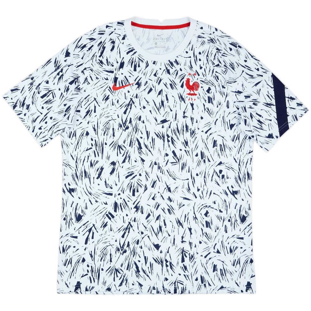 2020-21 France Nike Training Shirt - 9/10 - (L)