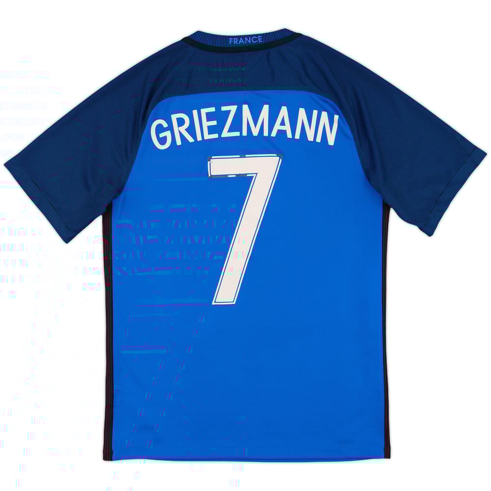 2016-17 France Home Shirt Griezmann #7 - 4/10 - (S)