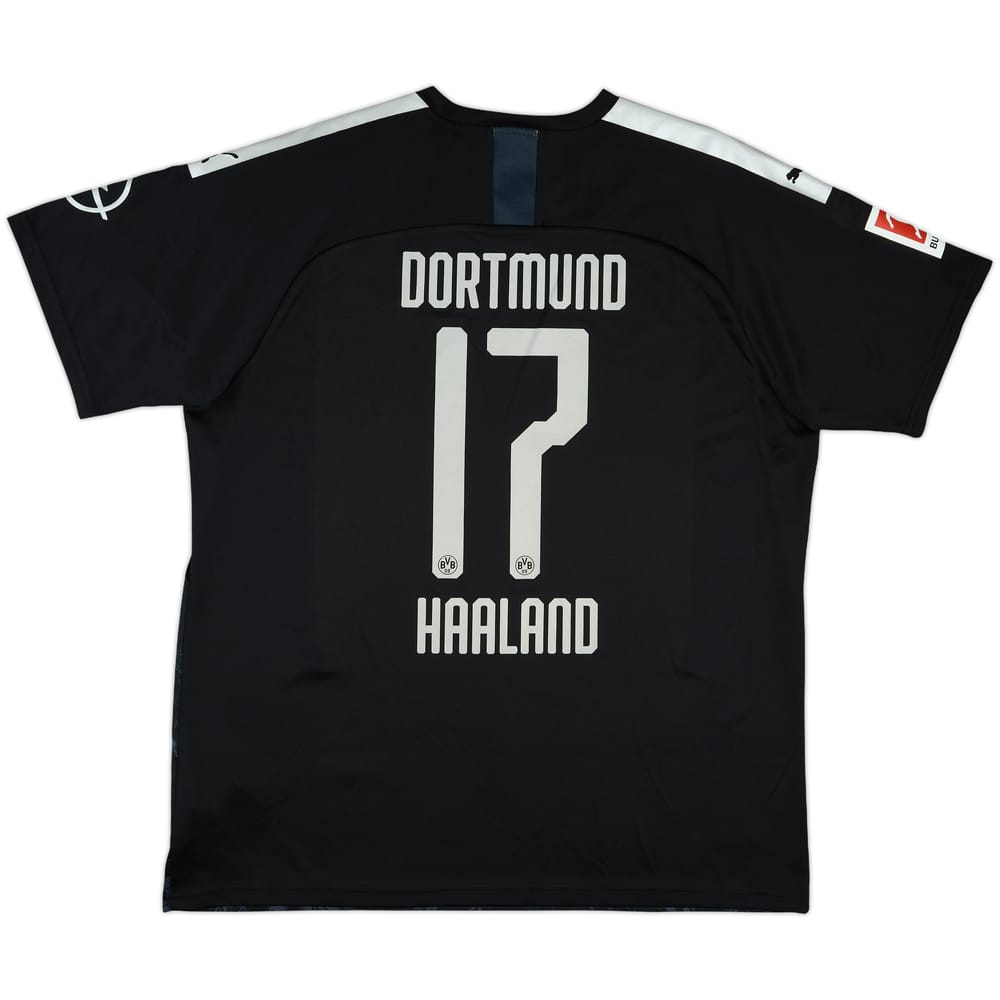 2019-20 Borussia Dortmund Away Shirt Haaland #17 - 10/10 - (XXL)