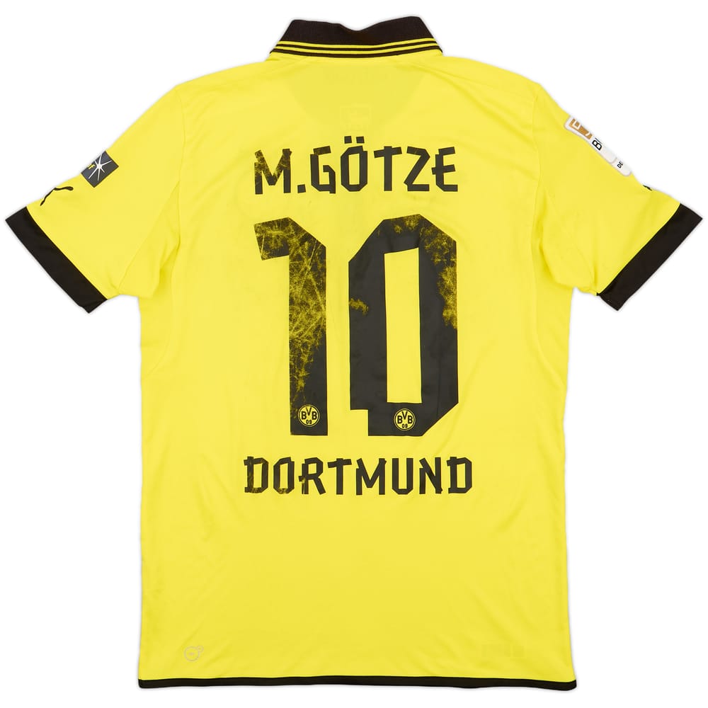 2012-13 Borussia Dortmund Home Shirt M.Gotze #10 - 5/10 - (M)