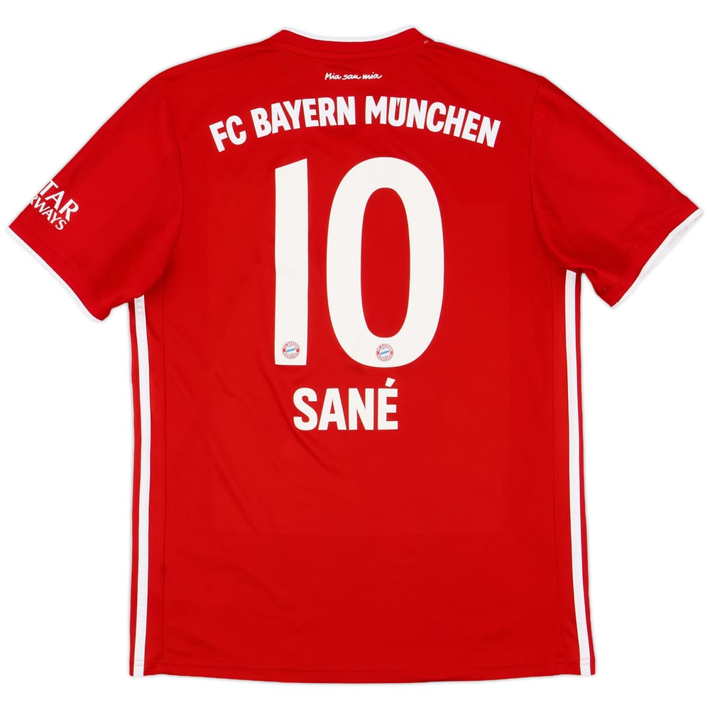 2020-21 Bayern Munich Home Shirt Sane #10 - 9/10 - (M)