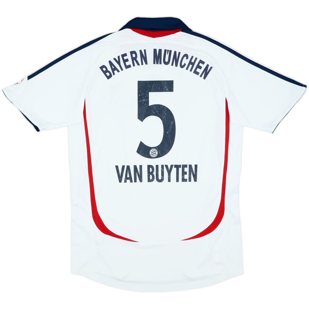 2006-07 Bayern Munich Away Shirt Van Buyten #5 - 6/10 - (S)
