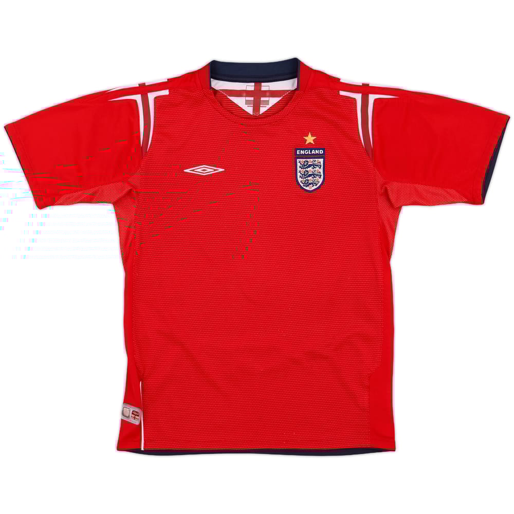 2004-06 England Away Shirt - 8/10 - (L.Boys)