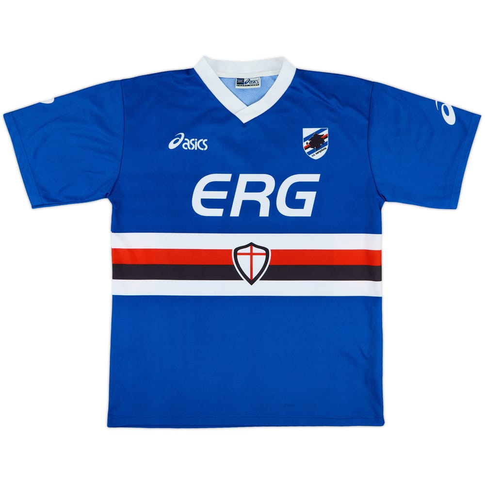 2002-03 Sampdoria Basic Home Shirt - 9/10 - (L)