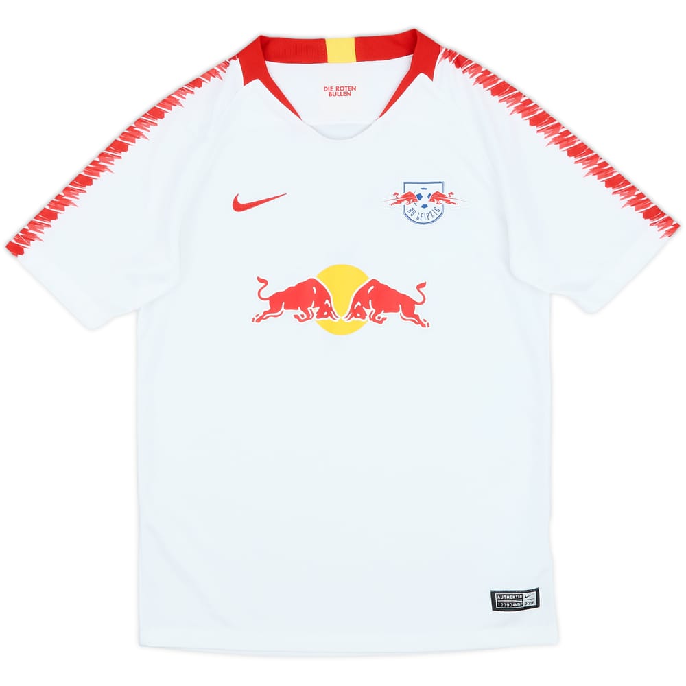 2018-19 RB Leipzig Home Shirt - 9/10 - (L.Boys)