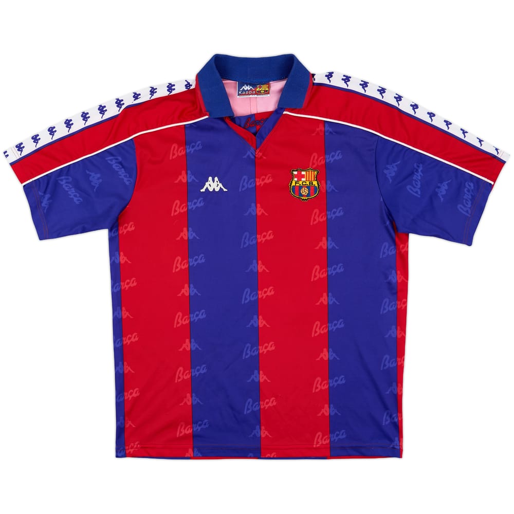 1992-95 Barcelona Home Shirt - 9/10 - (L)