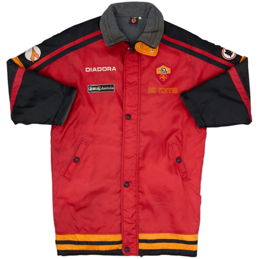 1998-99 Roma Diadora Padded Bench Coat - 7/10 - (XS)