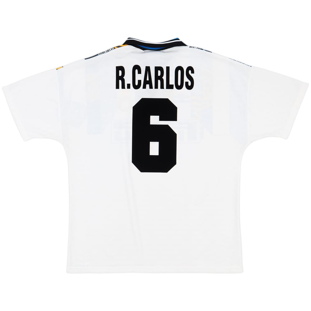 1995-96 Inter Milan Third Shirt R.Carlos #6 - 10/10 - (XL)