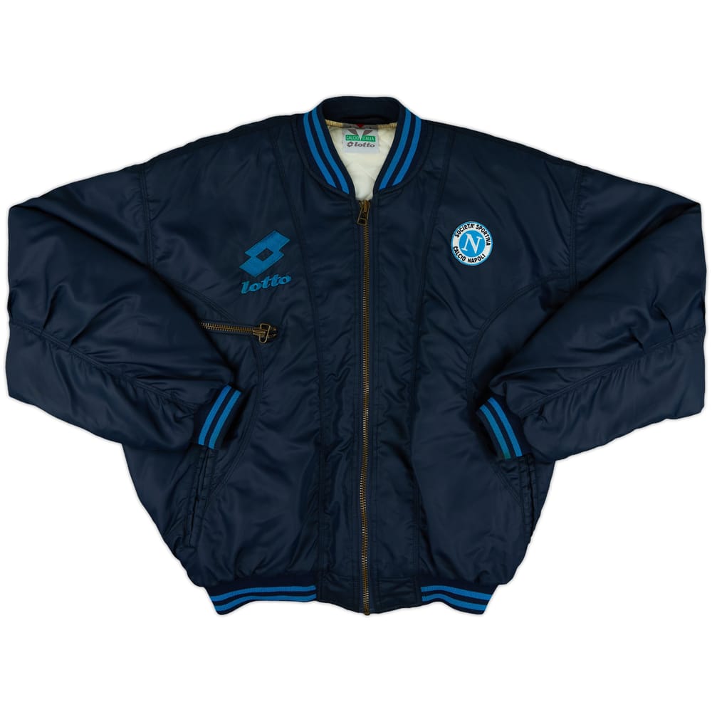 1996-97 Napoli Lotto Bomber Jacket - 9/10 - (XXL)