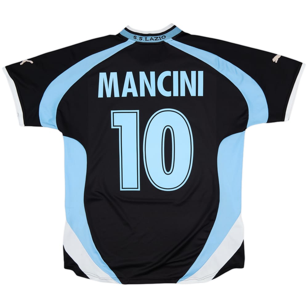 1999-00 Lazio Away Shirt Mancini #10 - 8/10 - (L)