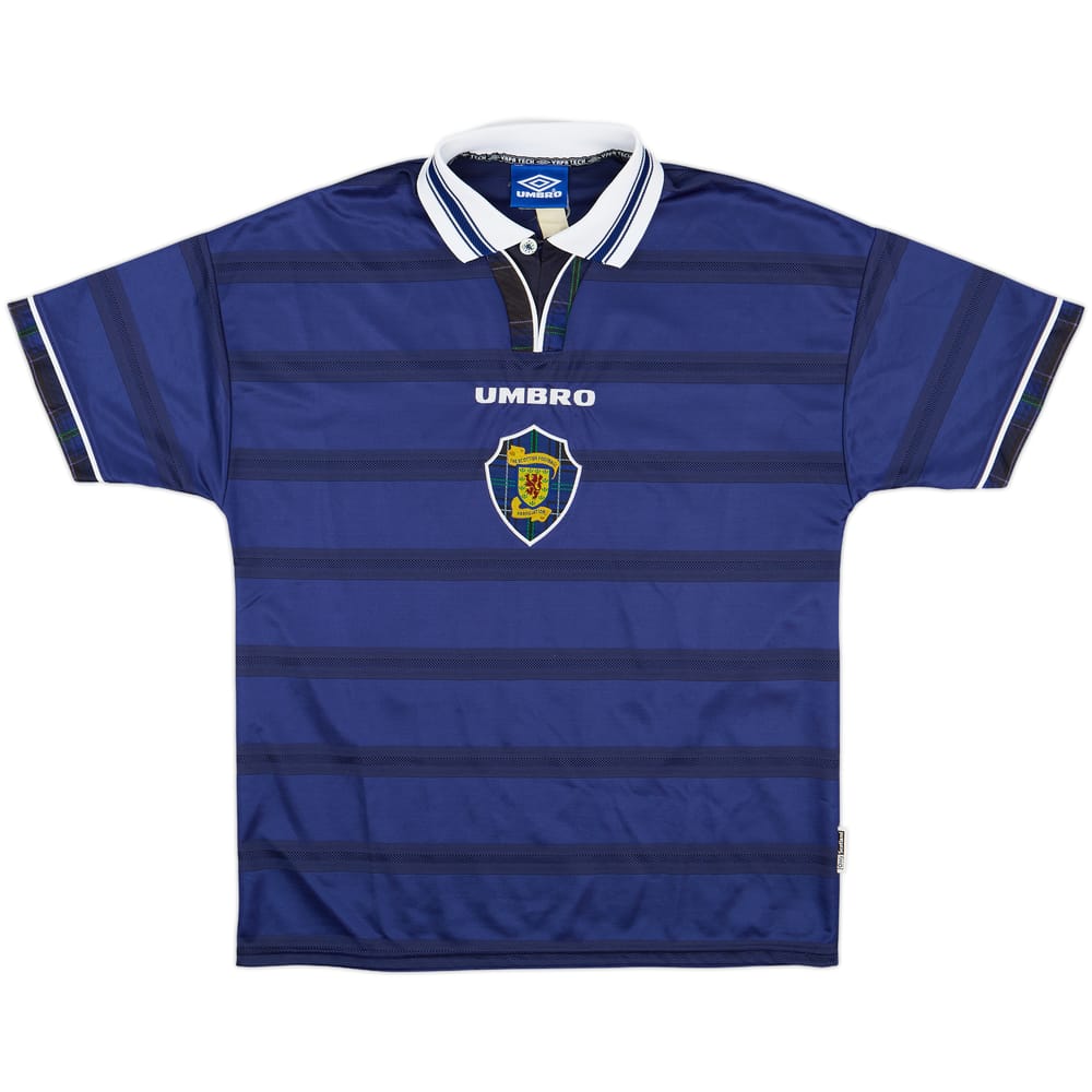 1998-00 Scotland Home Shirt #10 - 4/10 - (L)