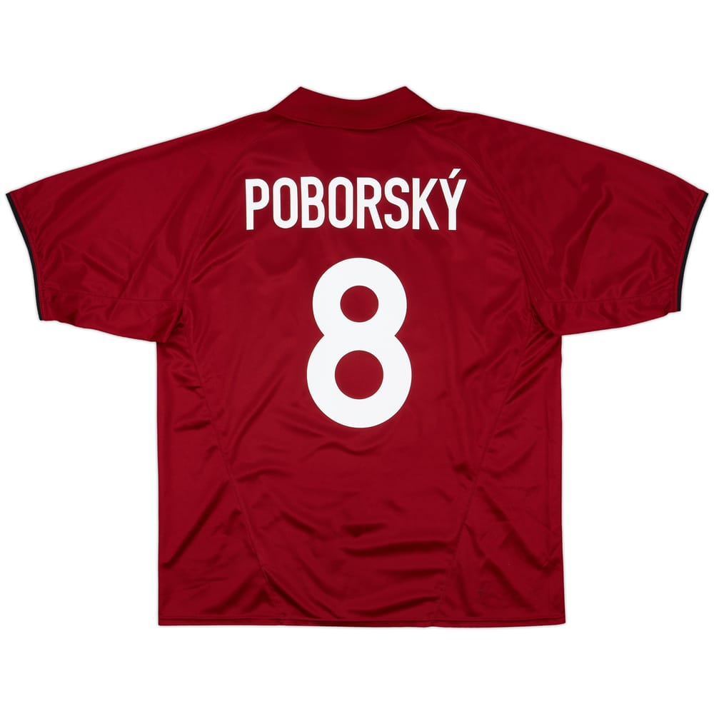 2004-05 Sparta Prague Home Shirt Poborsky #8 - 7/10 - (XL)