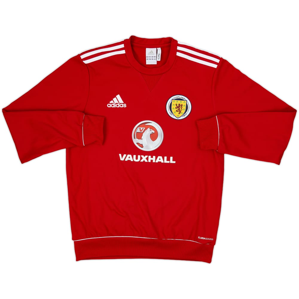 2011-12 Scotland adidas Sweat Top - 9/10 - (M)