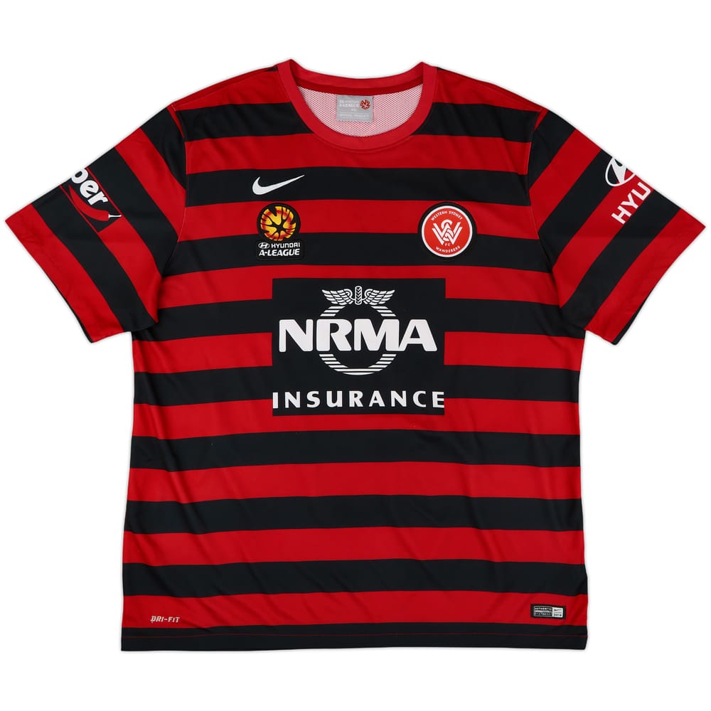 2014-15 Western Sydney Wanderers Home Shirt - 9/10 - (XXL)
