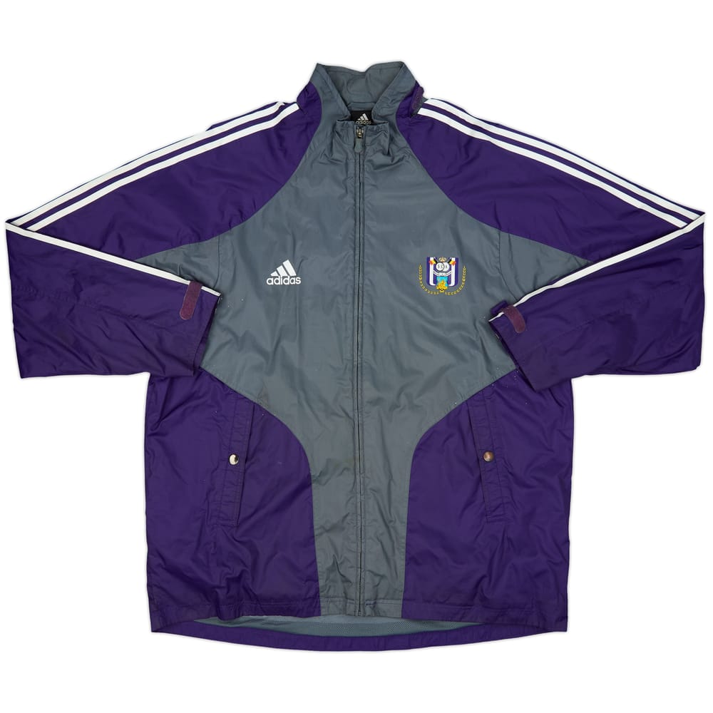 2004-05 Anderlecht adidas Track Jacket - 8/10 - (XL)