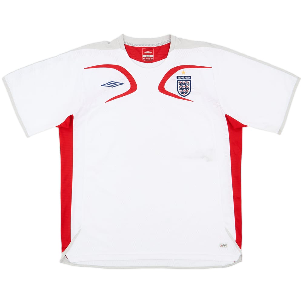 2006-07 England Umbro Training Shirt - 7/10 - (XXL)