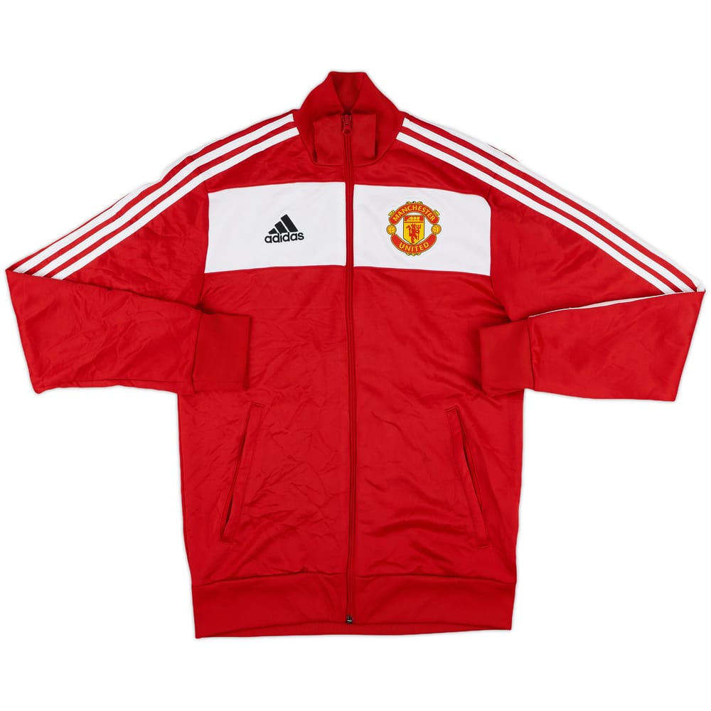 2020-21 Manchester United adidas Track Jacket - 8/10 - (S)