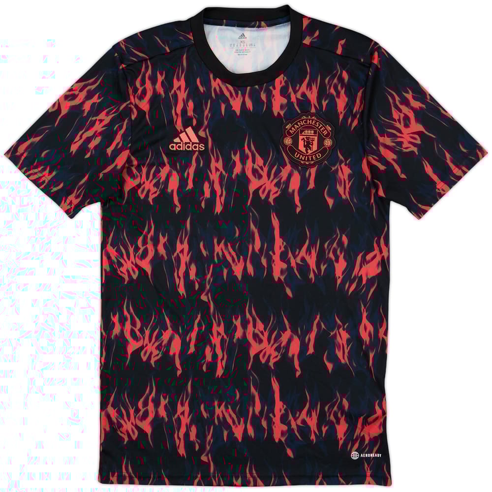 2021-22 Manchester United adidas Training Shirt - 10/10 - (XS)